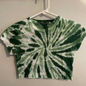 Tie dye crop top